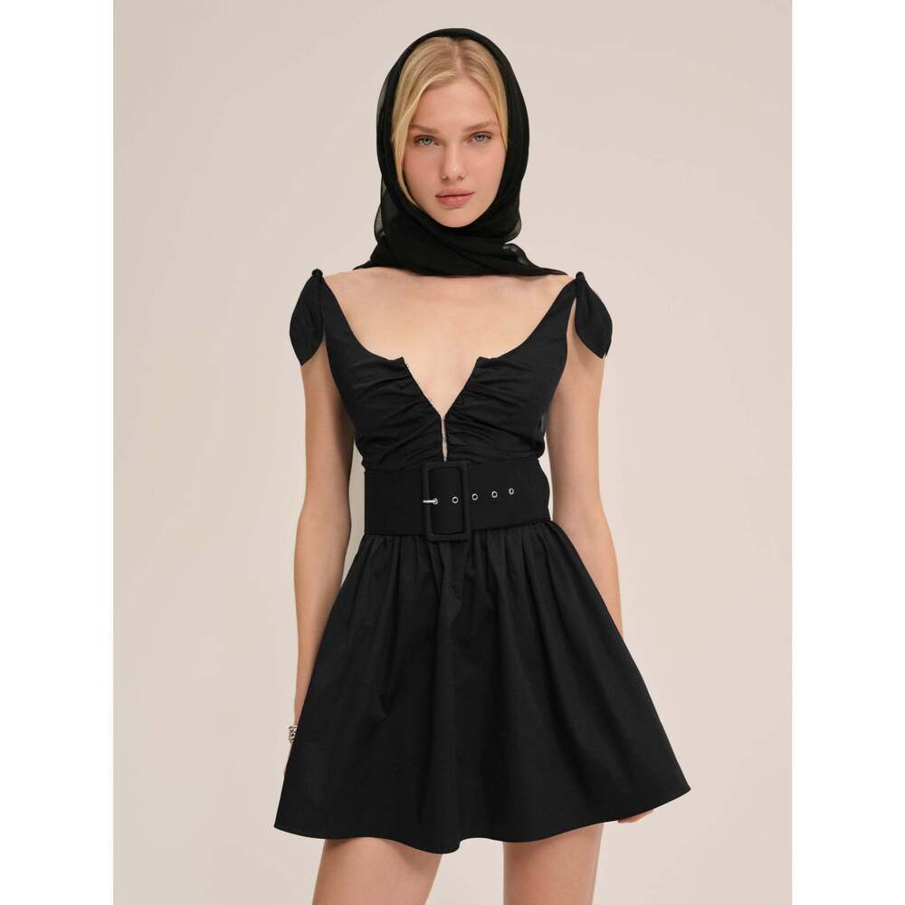 For Love & Lemons Quinne Mini Dress Size XLXL / Black